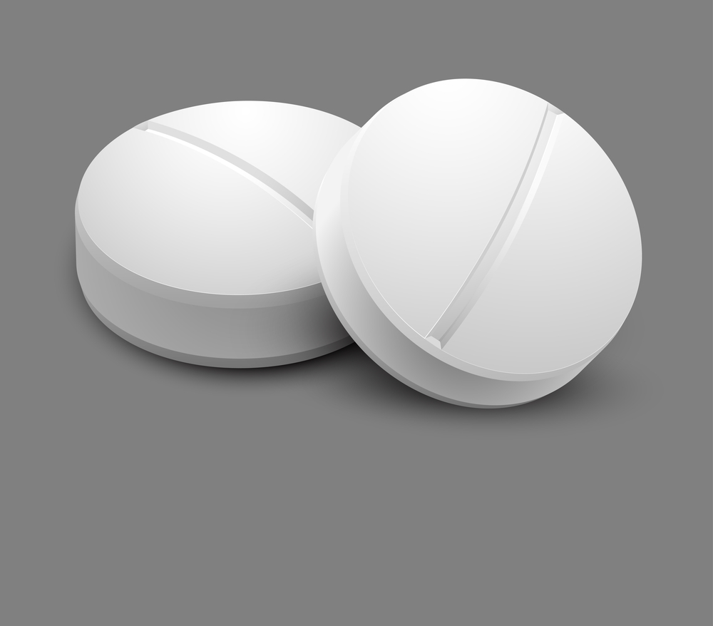 Round white pills like Carisoprodol, Sample Image